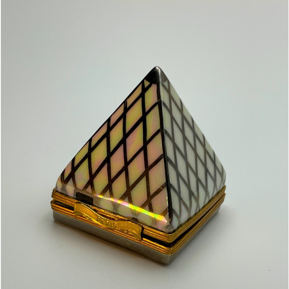 Limoges France Porcelain Pierre Arquie
Collectible Trinket of Louvre Pyramide